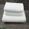 White Towels 100% Cotton, 650gsm Bathroom towels Super Absorbent and Soft Hotel Towels, Ideal for Use in Hotels and Restaurants